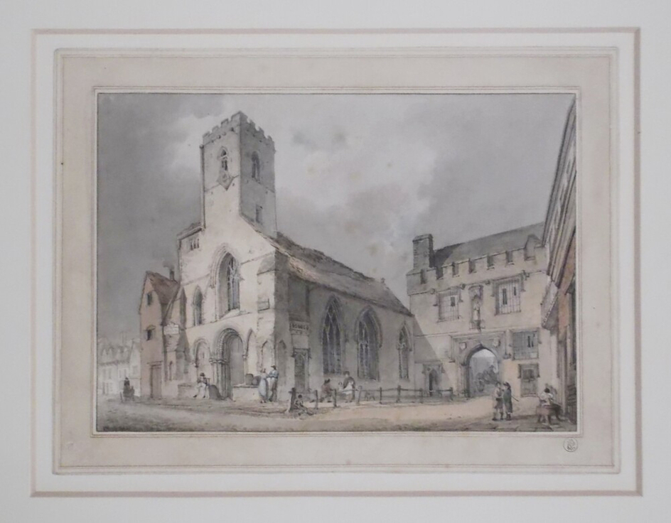 St Nicholas' Church, Abingdon, and the Abbey Gateway