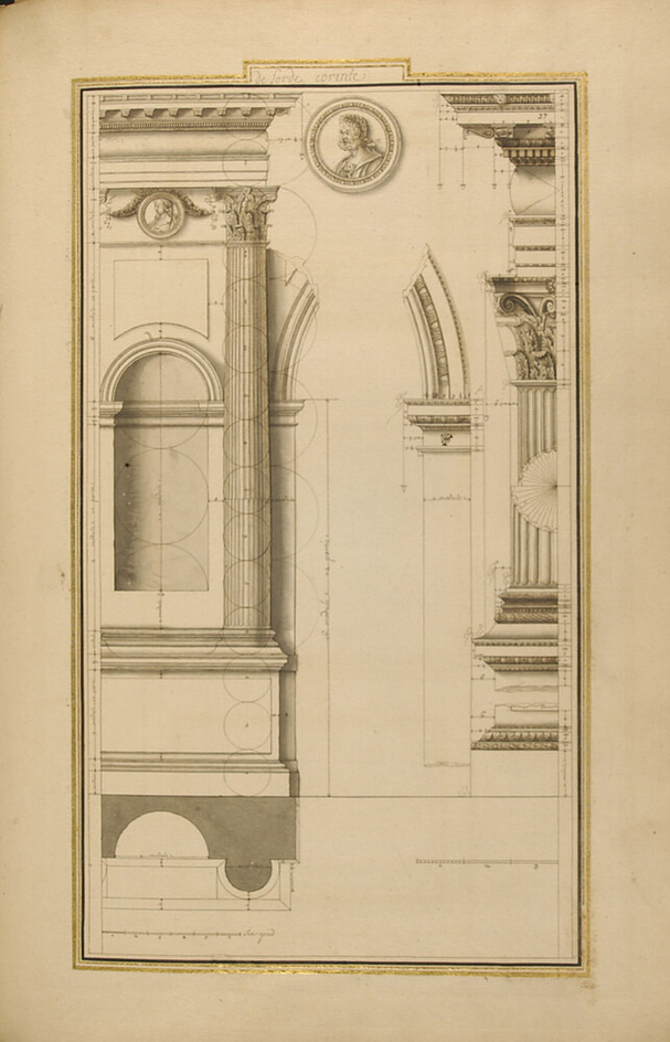 Various details of the Corinthian order
