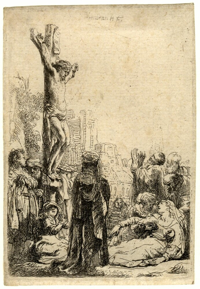 The Crucifixion: small plate (John 19:17-36)