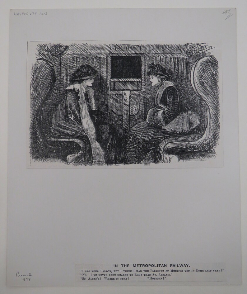 In the Metropolitan Railway