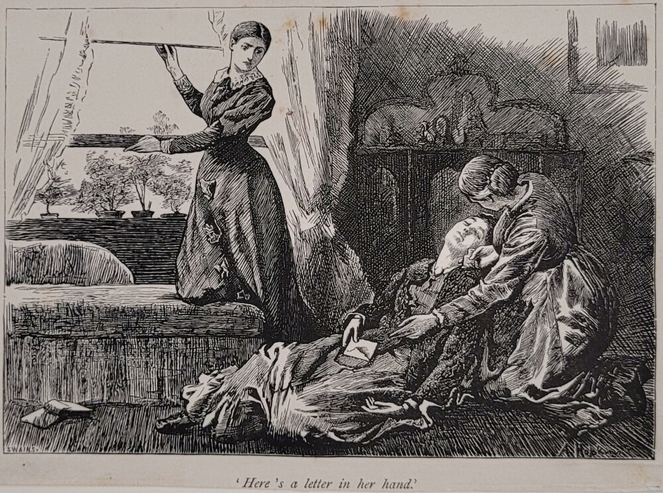 Here’s A Letter In Her Hand