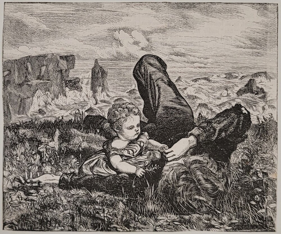 Scene from 'On the Cliffs'