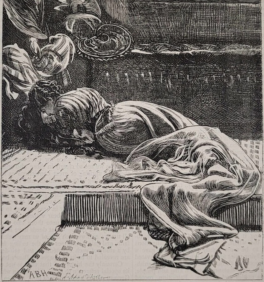 Scene from 'The Woman That Was a Sinner'