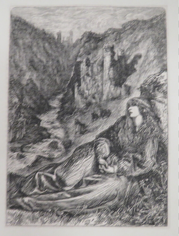 Scene from 'Macdhonnil's Coronach'