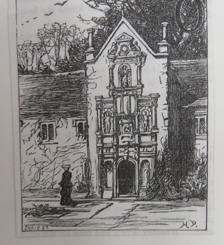Sketch for an initial letter O