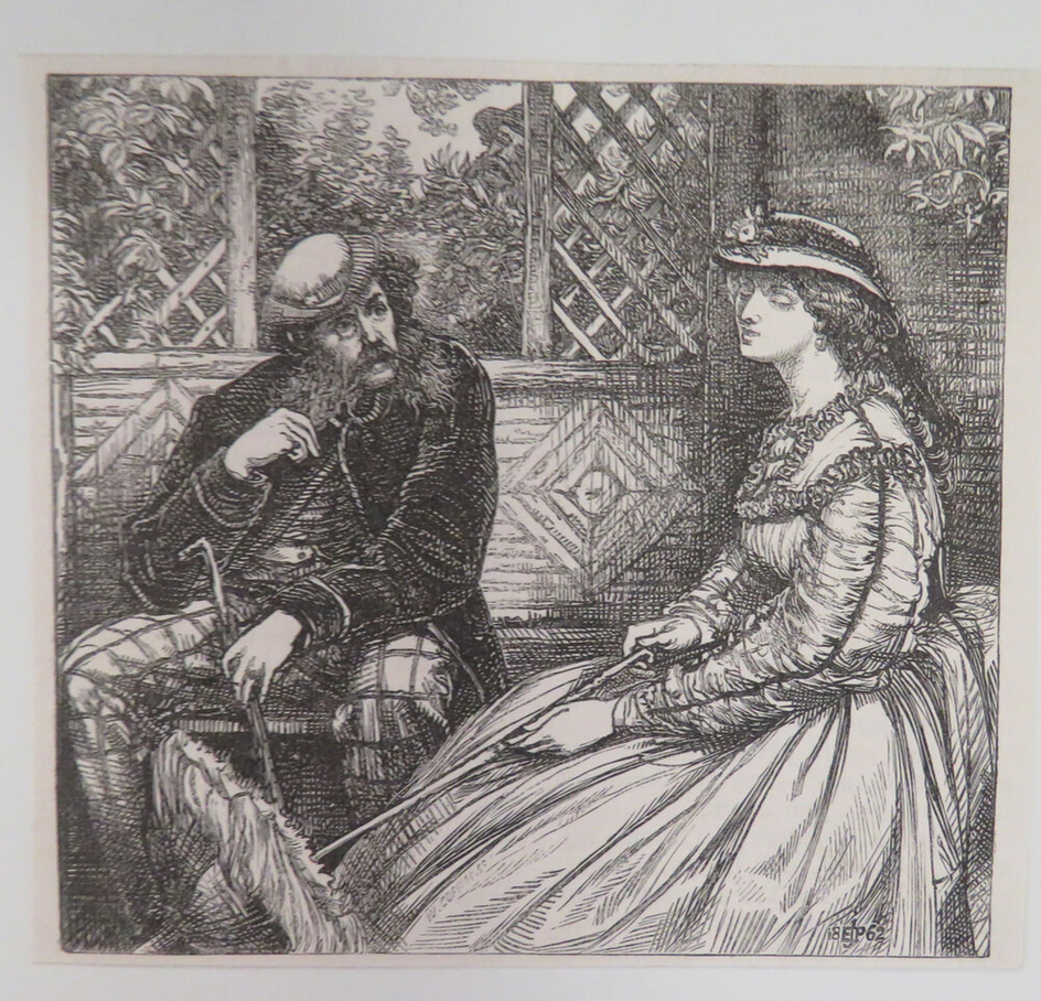 Scene from 'A Letter from the Lord Dundreary'