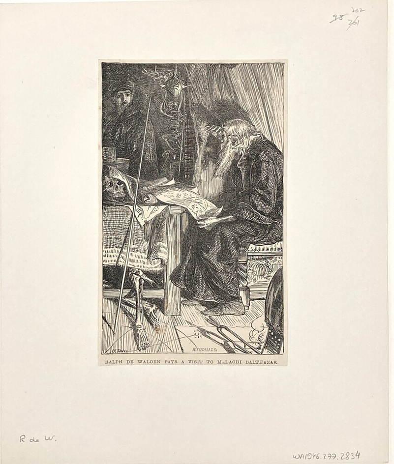 RALPH DE WALDEN PAYS A VISIT TO MALACHI BALTHAZAR