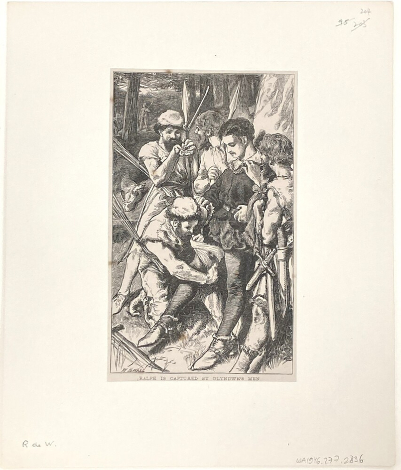 RALPH IS CAPTURED BY GLYNDWR’S MEN