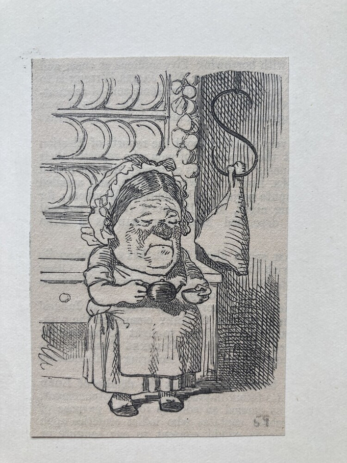Sketch for initial letter ' S '