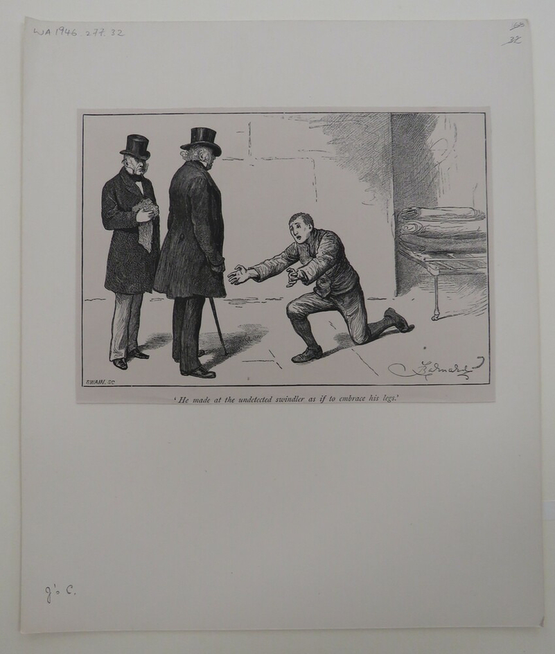 He made at the undetected Swindler as if to embrace his Legs