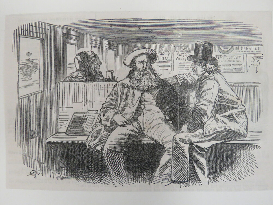 Appalling Disclosures Overheard by an Old Lady in the Conversation between Two Ruffians in a Railway Carriage
