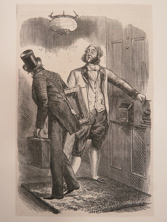 Stodge Goes to Give a First Lesson in Oil-Painting to a Noble Lady in Berkeley Square