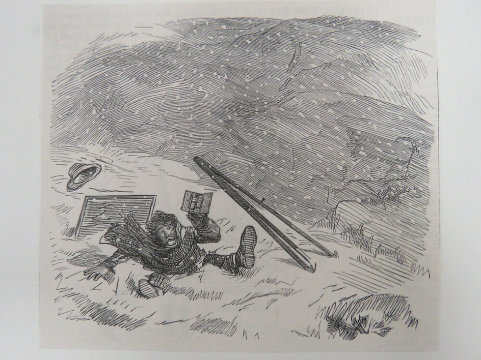 Our Artist Catches it again this Winter in the Highlands