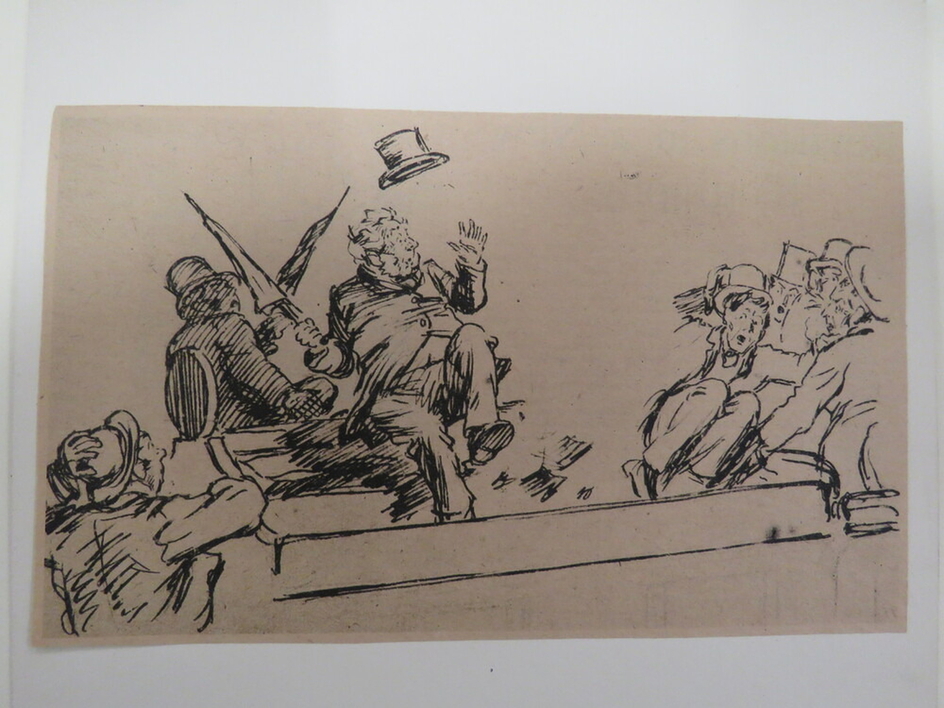 Study for 'Meteors'