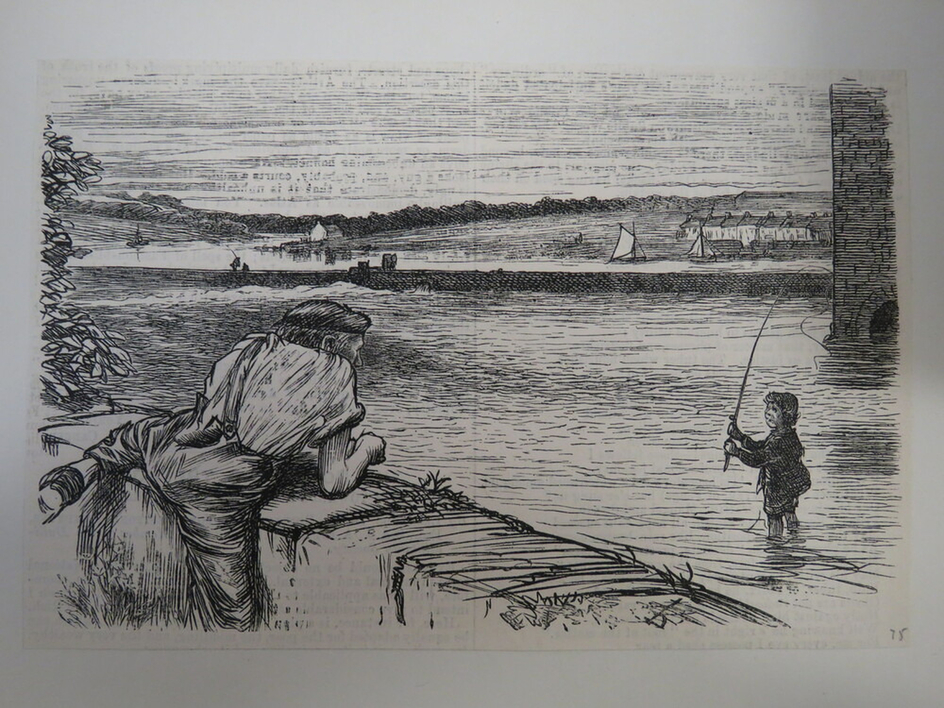 An Evening's Fishing (Behind the Distillery at Sligo)