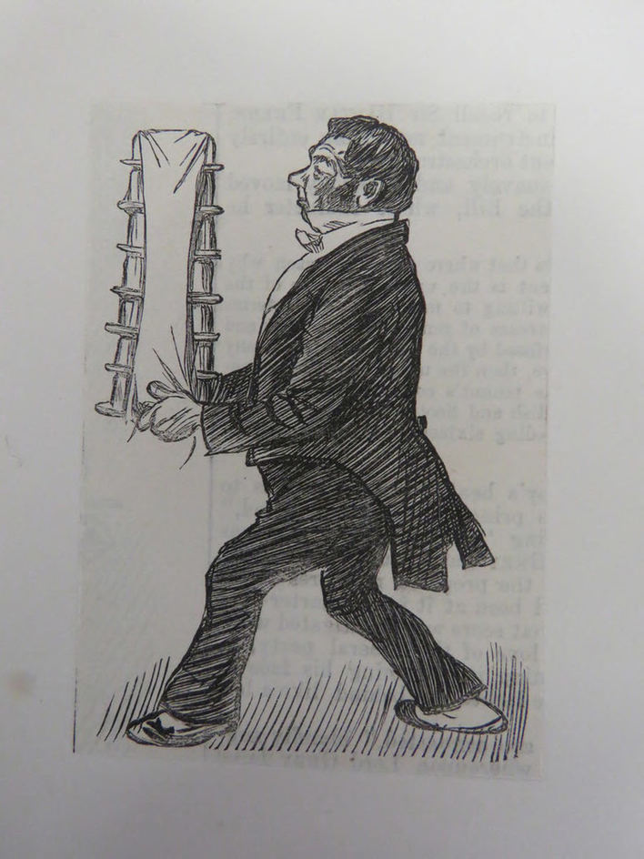 Man carrying object
