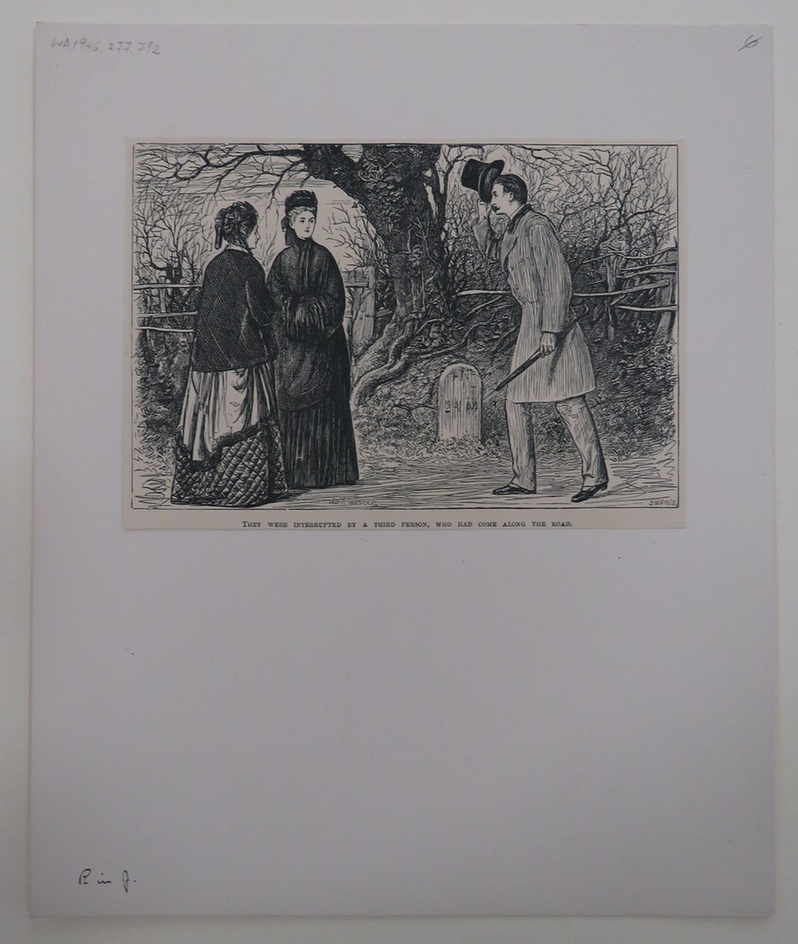 They were interrupted by a third Person, who had come along the Road