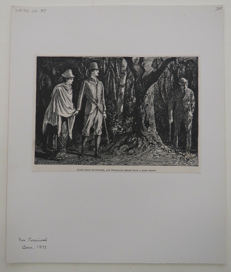 Addie stood breathless, and Perceval’s Heart gave a quick Throb