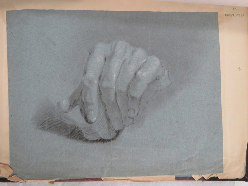 Benedet Hand Study of a bent hand | Art UK