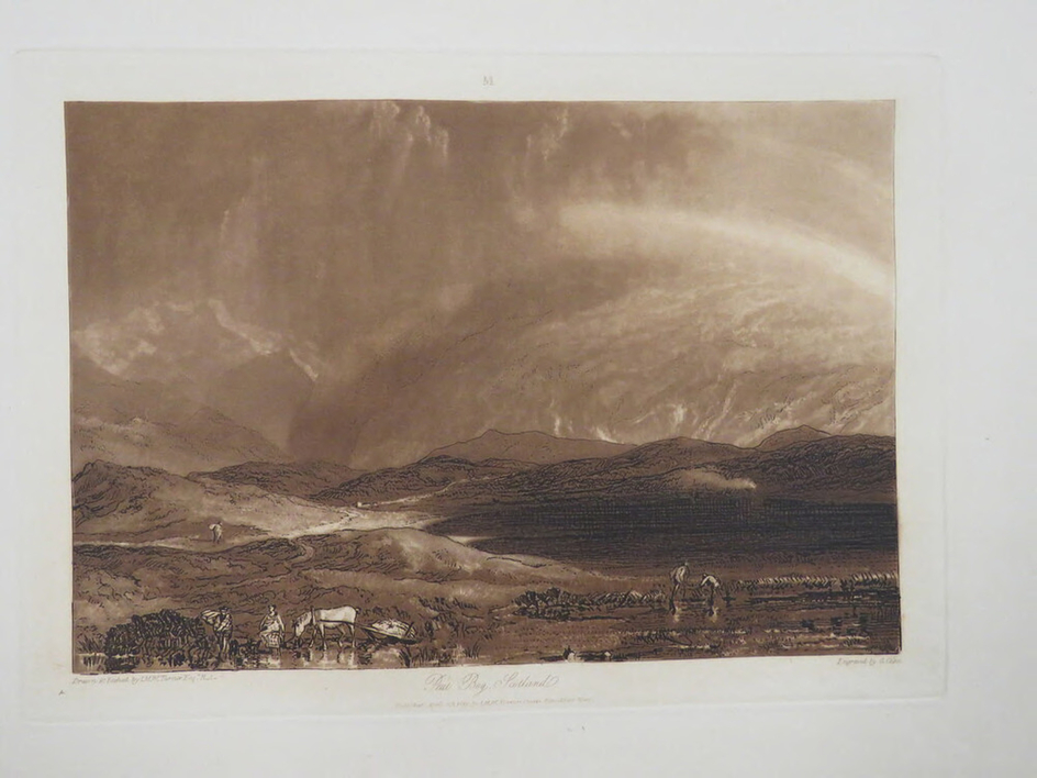 Peat Bog, Scotland, from the Liber Studiorum