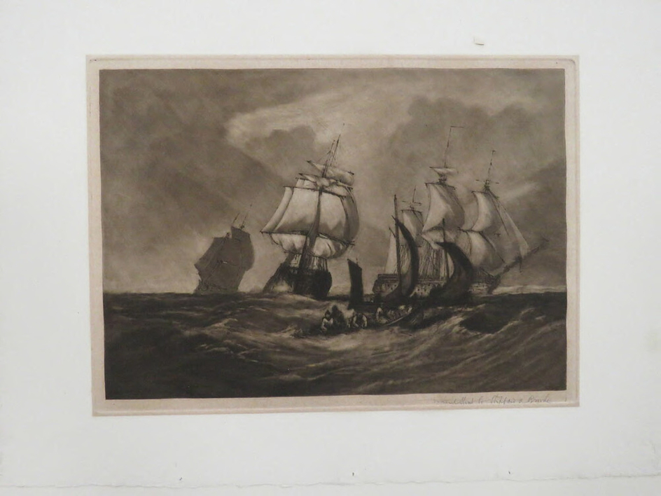 The 'Victory' Coming up Channel, with the Body of Nelson.  No.1
