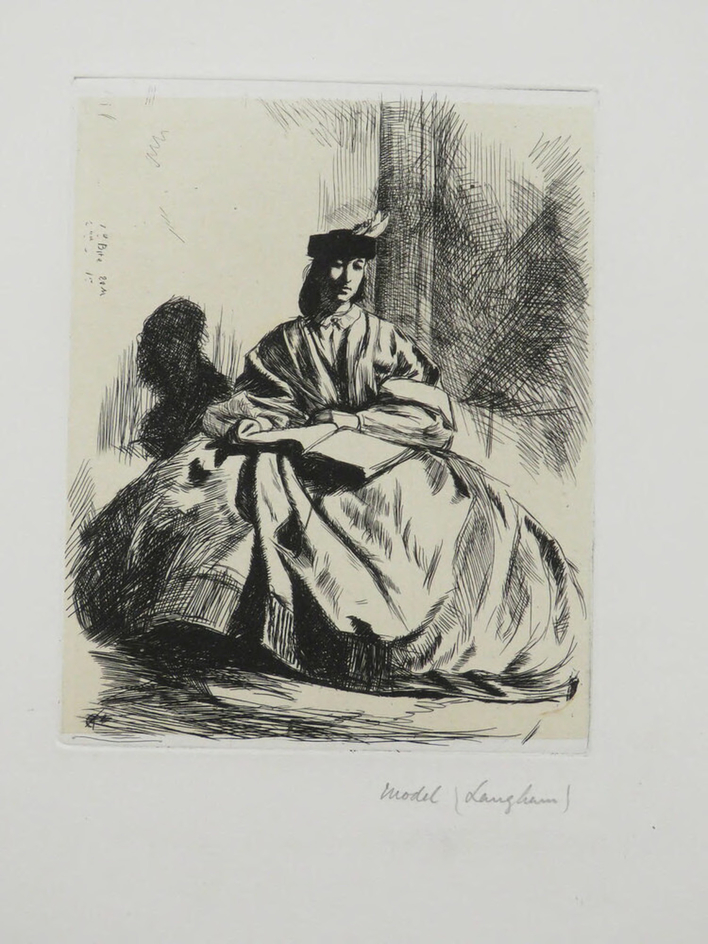 A Lady Reading a Book