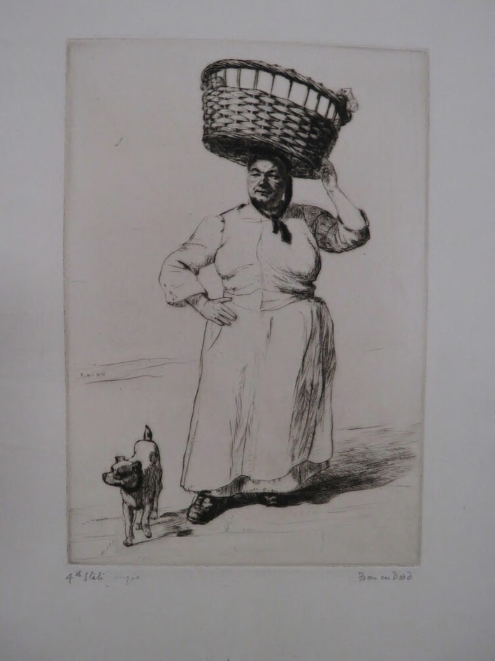 Going to Market (Second plate)