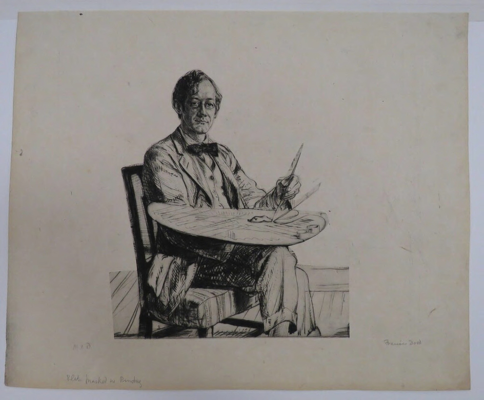 Randolph Schwabe (first plate)