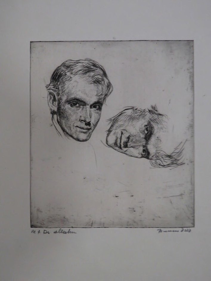 Stephen Bone (two heads)