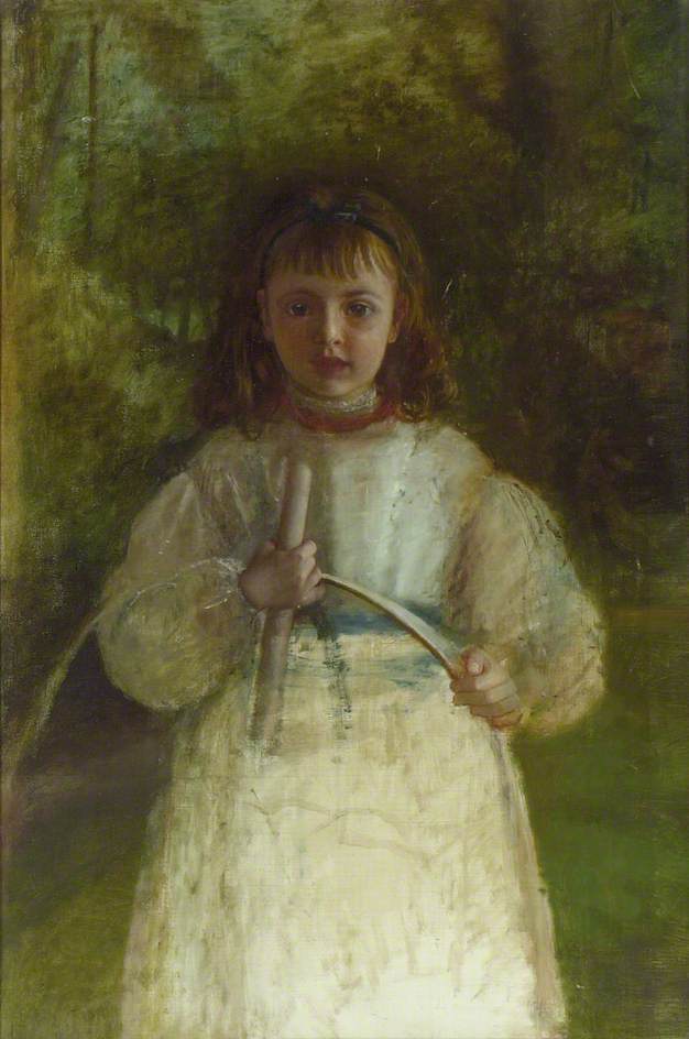 Girl with a Hoop