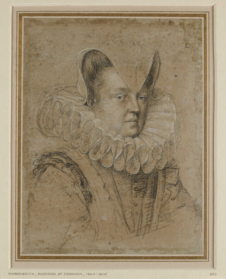 Portrait of Margherita, Duchess of Ferrara