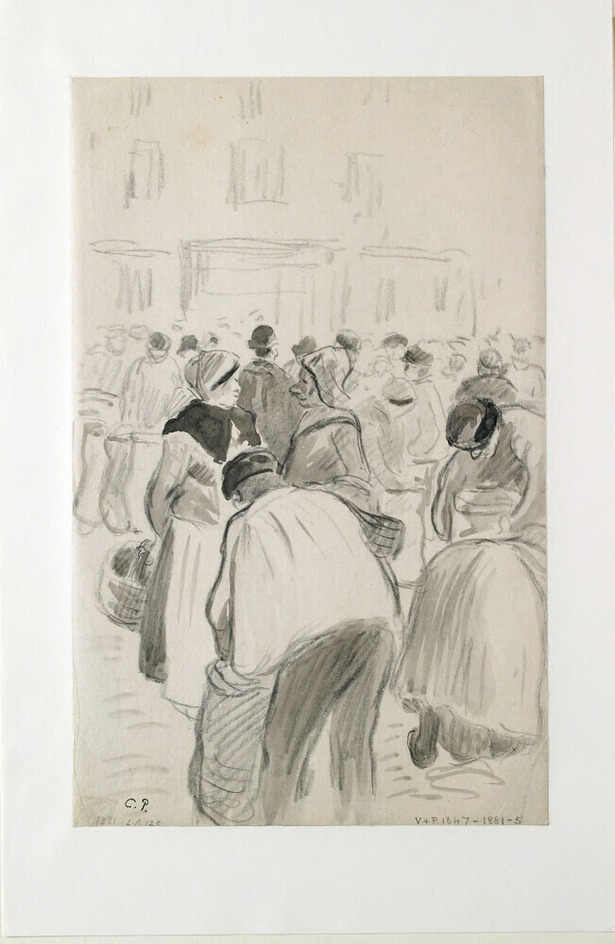 Compositional Study of the Market at Pontoise