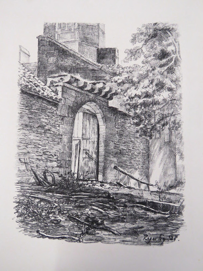View of a building, probably Italian