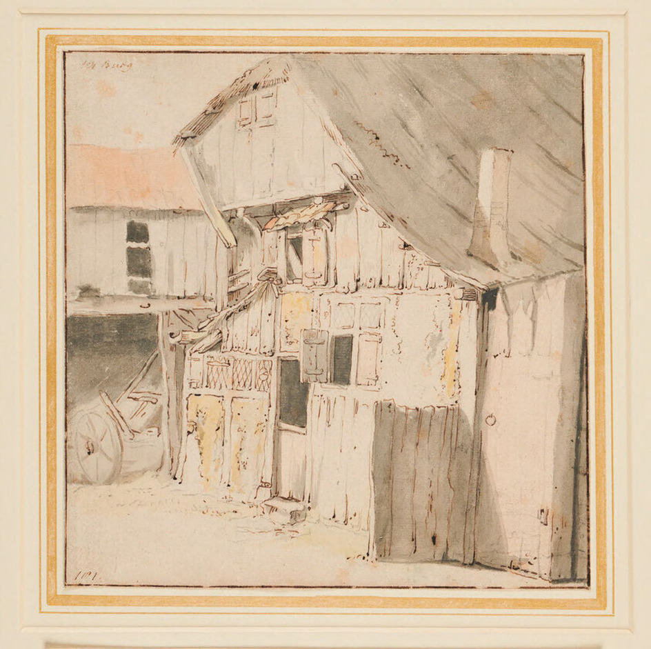 Study of a Farmhouse