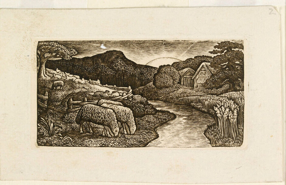 The Sheep of his Pasture