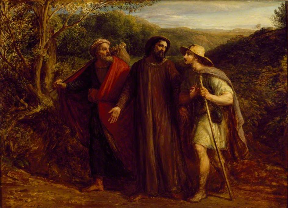 Christ's Appearance to the two Disciples journeying to Emmaus