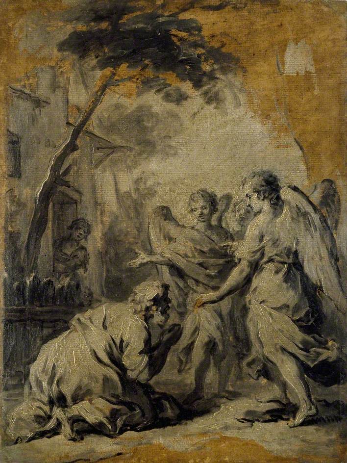 Abraham and the three Angels