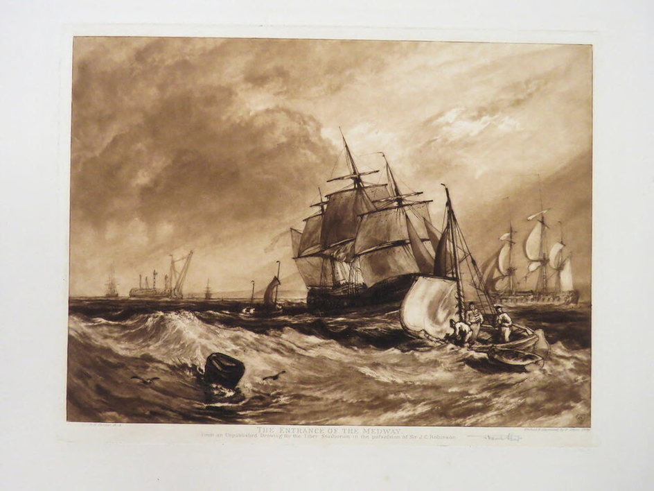 Shipping at the Entrance to the Medway.  No.2