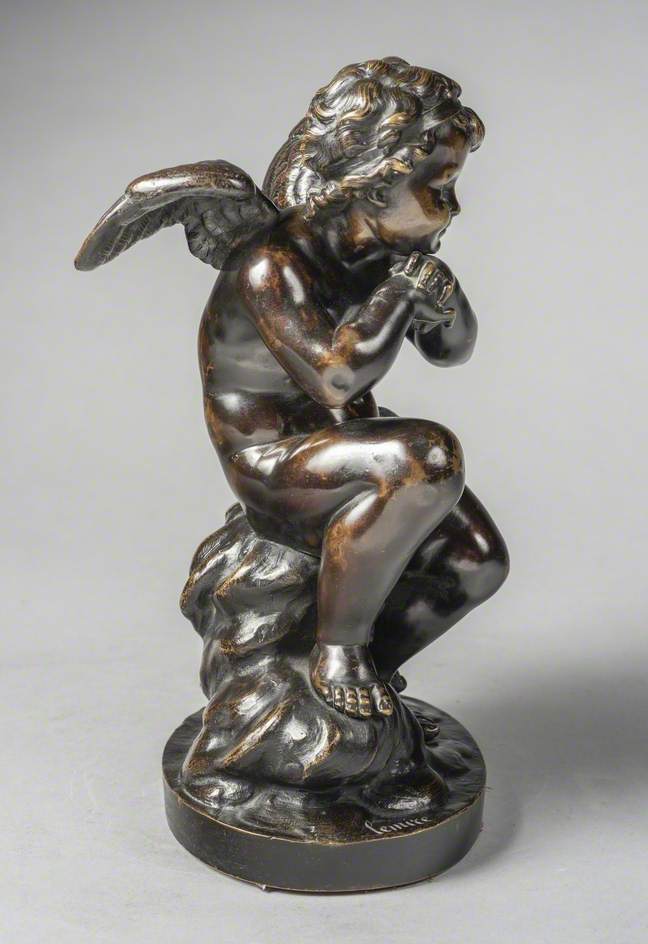 Cupid Leaning on His Bow