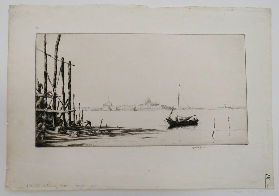 A Dutch Waterway, Veere