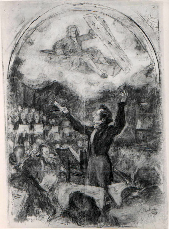 Mendelssohn conducting Bach's St Matthew Passion