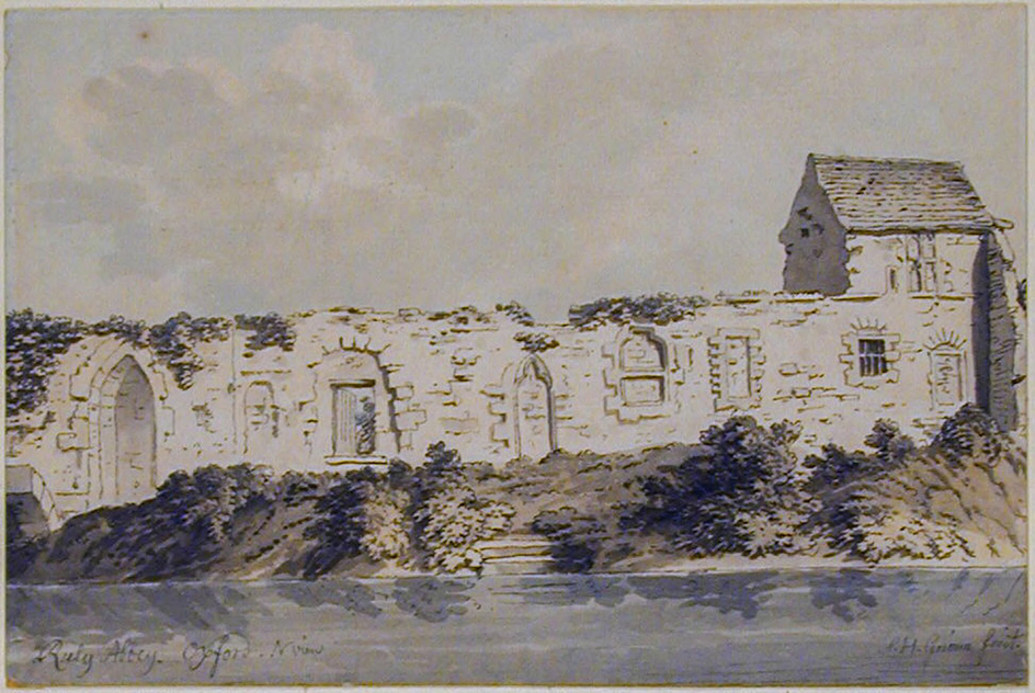 Ruly Abbey, or Rewley Abbey, Oxford, North View