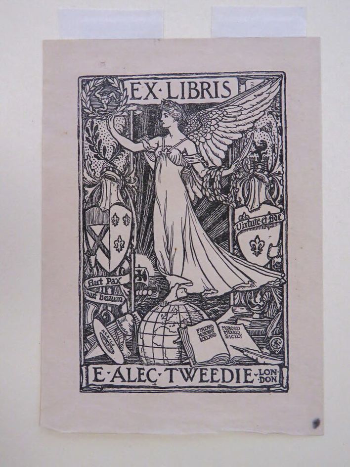 Bookplate for E. Alec Tweedie