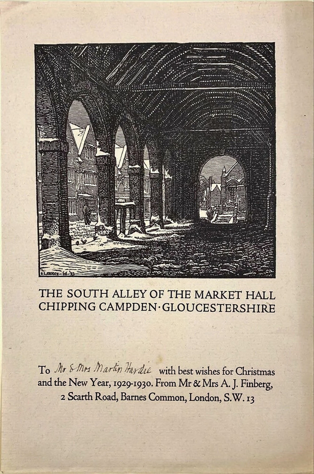 The South Alley of the Market Hall, Chipping Campden, Gloucestershire