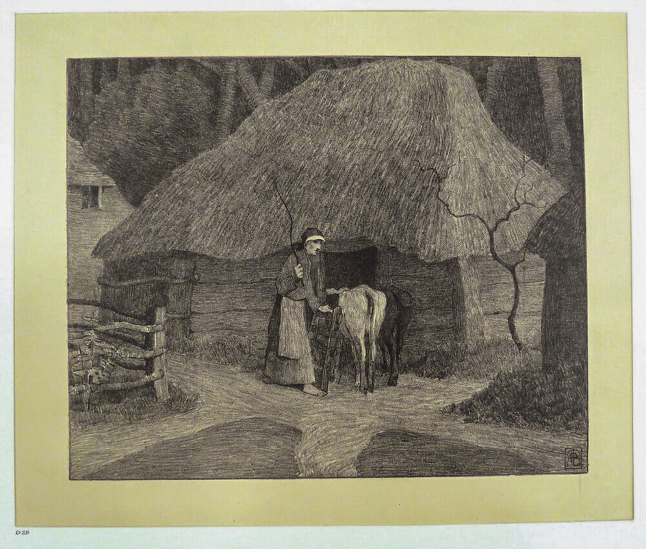 Bringing the calves come ( Poland 1901)