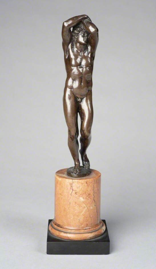 Nude Youth with Arms Behind His Head