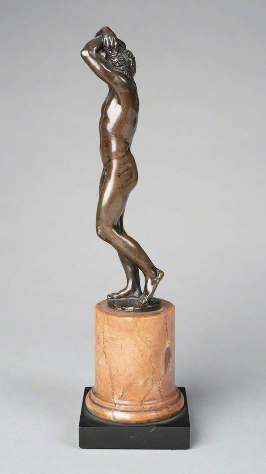 Nude Youth with Arms Behind His Head