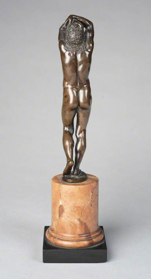 Nude Youth with Arms Behind His Head