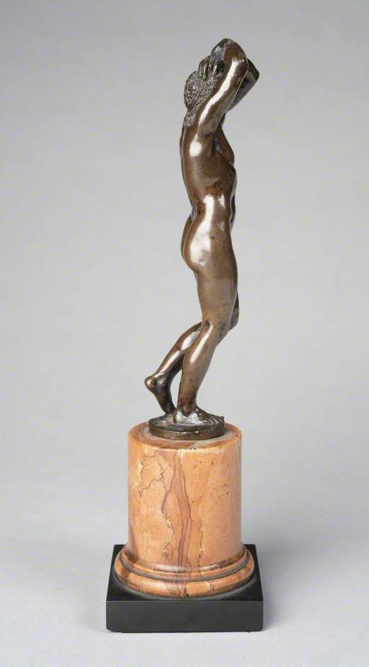 Nude Youth with Arms Behind His Head