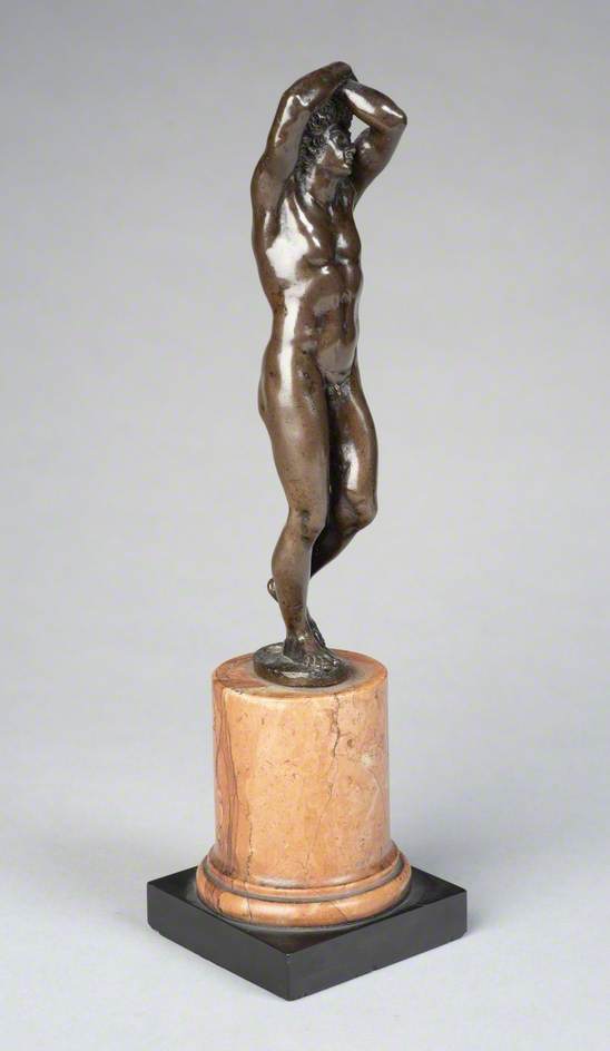 Nude Youth with Arms Behind His Head